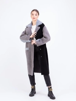 Шуба женская натуральная овчина Турция