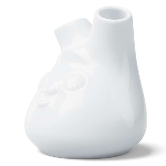 Ваза cheeky, 10 см, белая