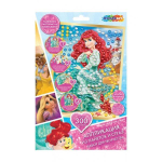 Аппликация из пайеток и страз "Красавица" 17*23см. GEMSEQ-111517 (Мультиарт)