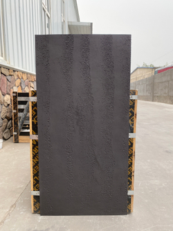 Rammed earth slab