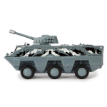 Модель ин. мет. "БТР Тайфун" 15см. сер.камуфл. башня вращ. SB-17-39-B(GY)-WB (Технопарк)