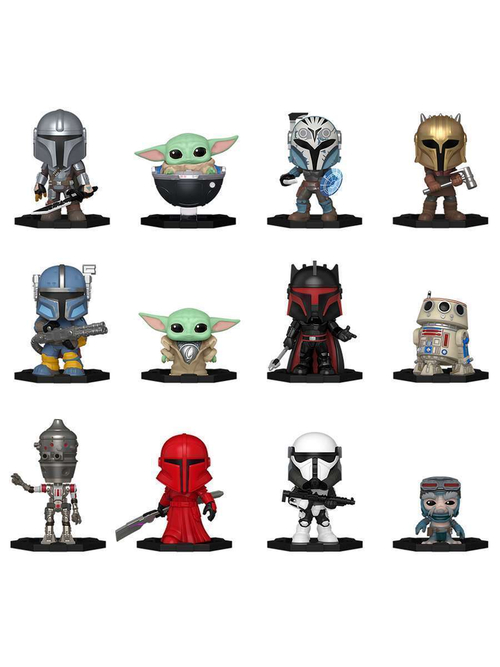Фигурка Funko Mystery Minis Bobble Star Wars The Mandalorian S2 1 штука в ассортименте (из12) 81366