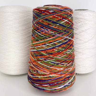 Caliza - Italy Stock- 75% шерсть, 25% п/а; 420м/100гр., мультиколор красный, MP