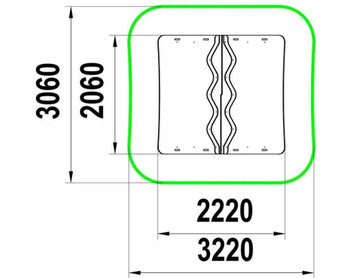 Домик Теремок МФ-1.44