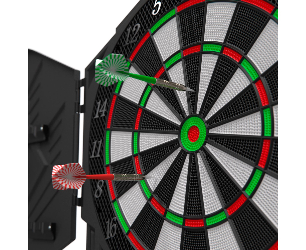 Электронный дартс DFC DARKBOARD, 12 дротиков