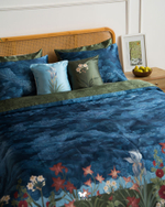 Комплект постельного белья двуспальный Ab va Ayeneh Hermodr 8 предметов 130220299 Иран