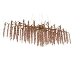 люстра Coral Crystals Long Copper II Color