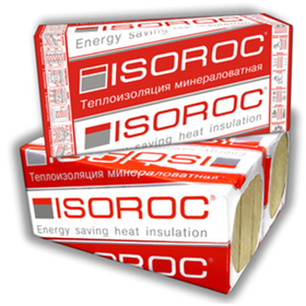 Базальтовая вата Isoroc П-75 1000х500х50 мм 8 шт (75 кг/м3; 0,2 м3; 4 м2)