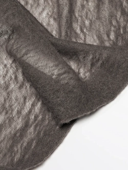 Massimo Dutti Шарф из 100% кашемира, кротово-коричневый