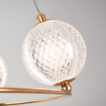 737063 Люстра ACRILE G9 6х6W(led) G9 ЗОЛОТО