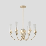 Люстра на штанге Crystal Lux SECRET SP6 GOLD