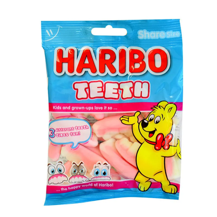 БОНУС Мармелад HARIBO Teeth 80 гр
