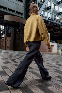 ZARA БРЮКИ С ЛАМПАСАМИ, МОРСКОЙ СИНИЙ