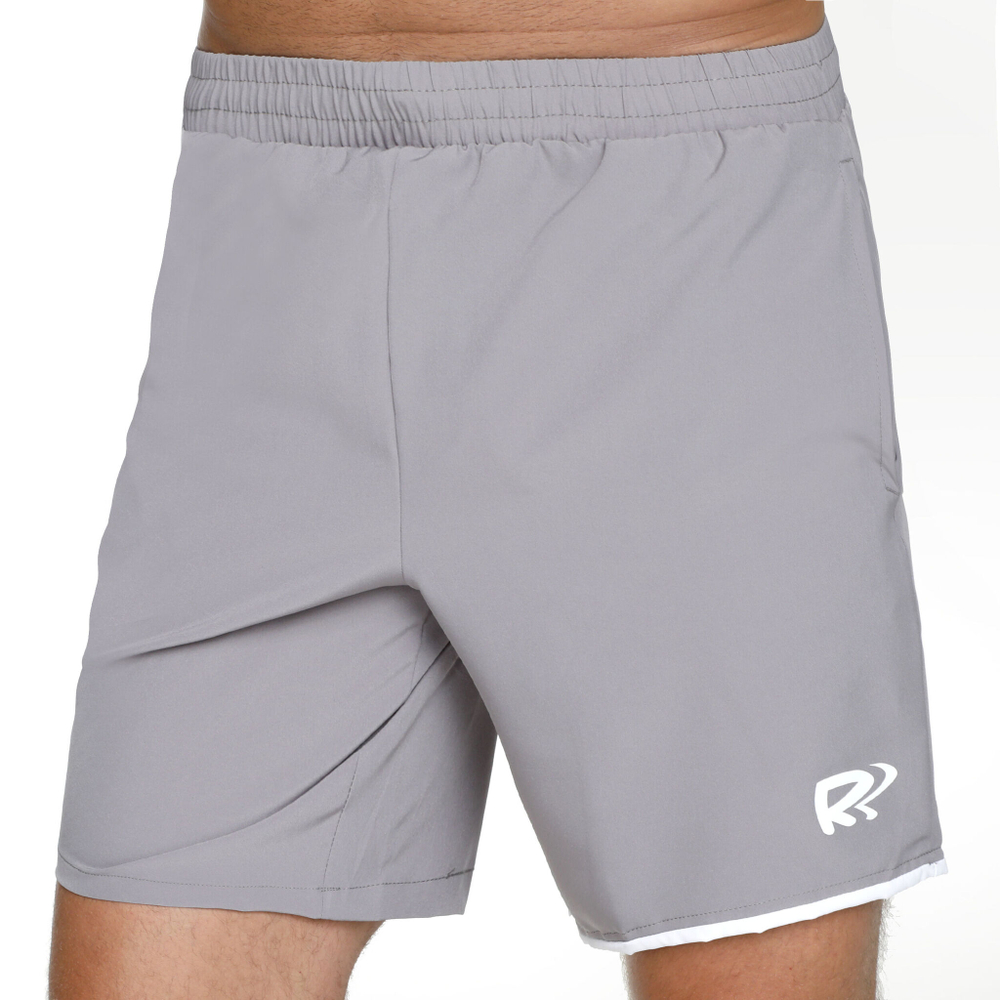 Мужские теннисные шорты Racket Roots Teamline Shorts Men - Grey