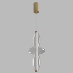 Светильник подвесной Crystal Lux QUASAR SP14W LED TRANSPARENT