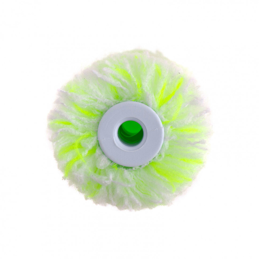 Мини-валик сменный "Работы с древесиной", 110 мм, ворс 12 мм, D 16 мм, D ручки 6 мм, микроволокно Сибртех 80598