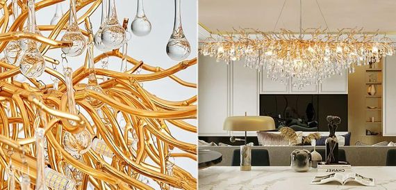 Подвесная люстра Imperium Loft Droplet 189585-22