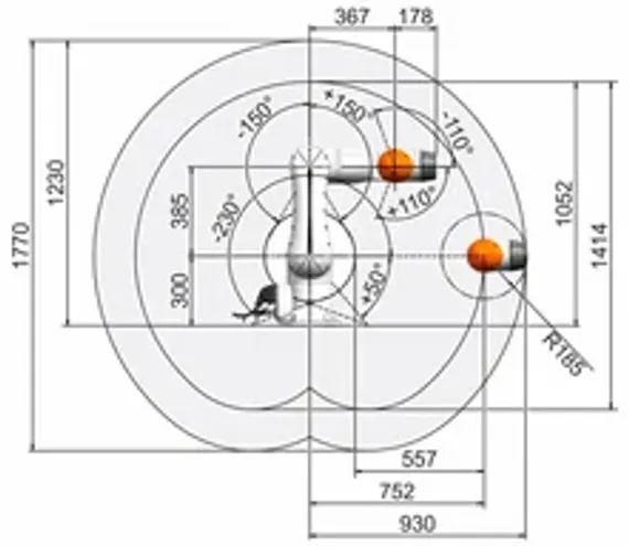 Промышленный робот KUKA KR AGILUS, KR 6 R700 HM-SC