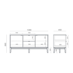 Тумба под ТВ TIMELESS TL043