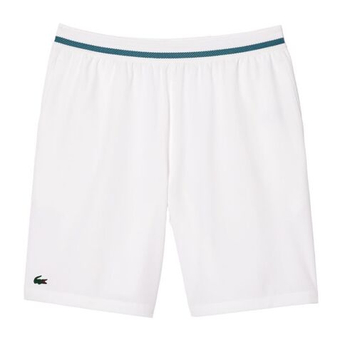 Мужские теннисные шорты Lacoste Tennis x Novak Djokovic Sportsuit Shorts - белый