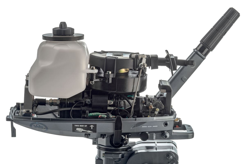 2х-тактный лодочный мотор MIKATSU M5FHS + внешний топливный бак 12 л.