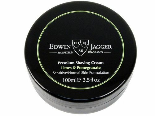 Edwin Jagger Limes & Pomegranate (Travel Container) - Мыло для бритья, 65 гр