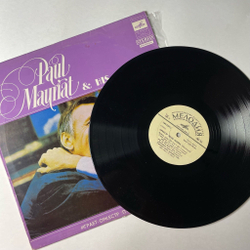 Винтажная виниловая пластинка LP Играет Оркестр Поля Мориа (СССР 1981) Рижский Завод