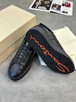 Кеды на меху Santoni