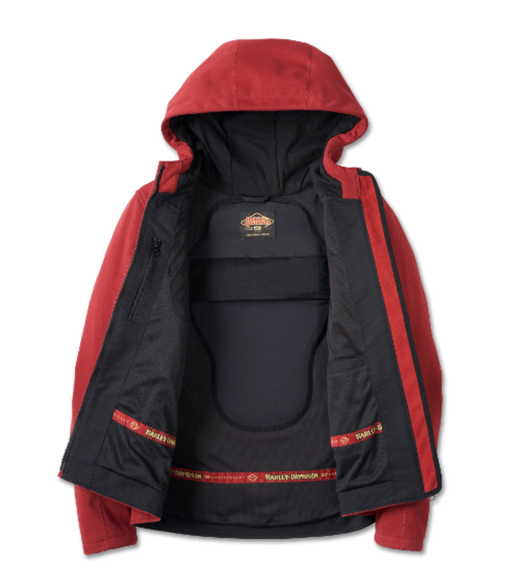 Куртка Deflector Riding Fleece 120th Anniversary (Красная)