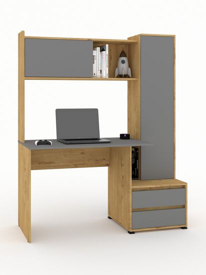 дуб бунратти / вулканический серый