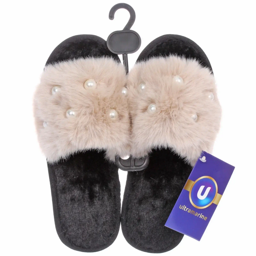 Тапочки женские домашние «DALIA», цвет бежевый, р-р 36-37