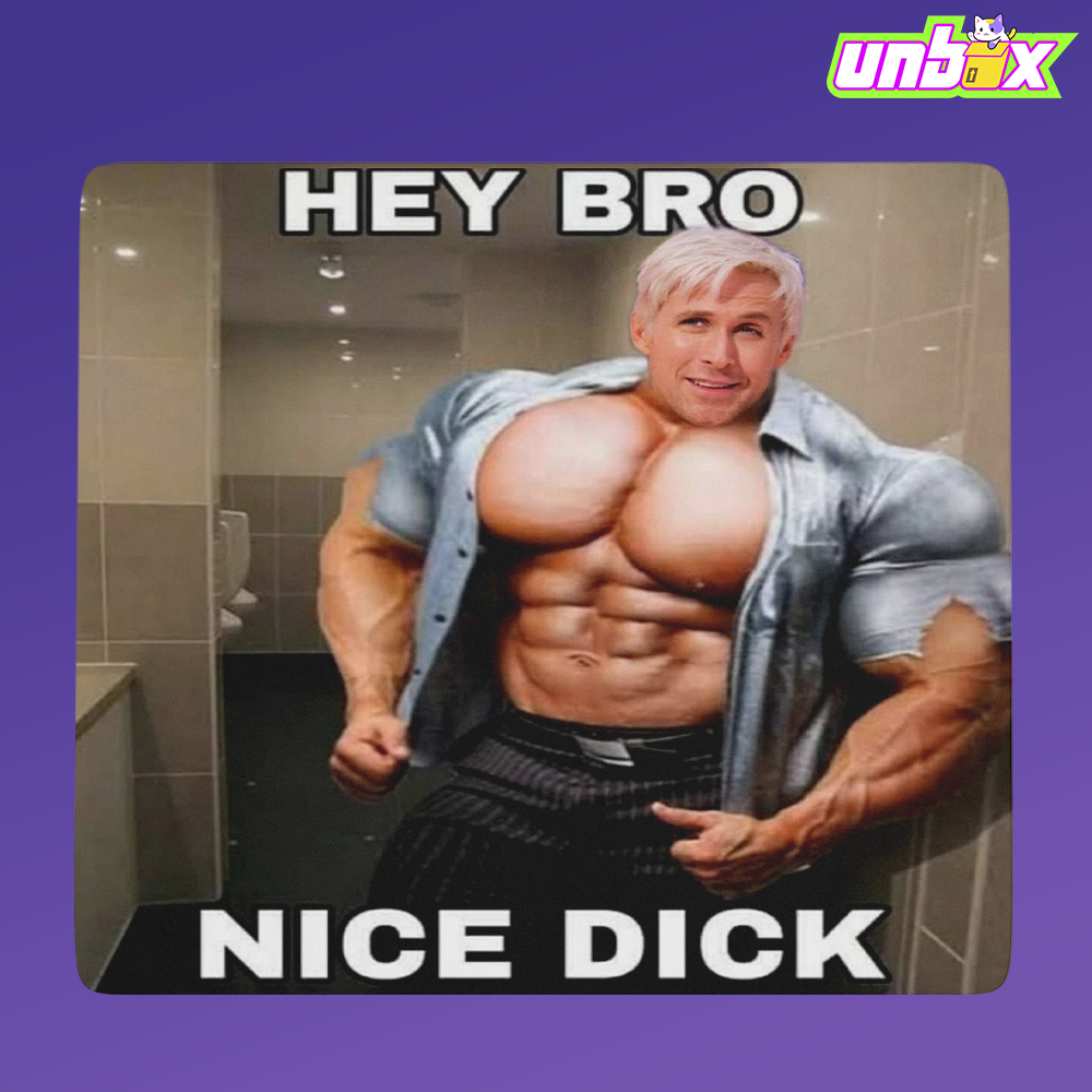 Коврик для мыши Hey Bro Nice Райан Гослинг