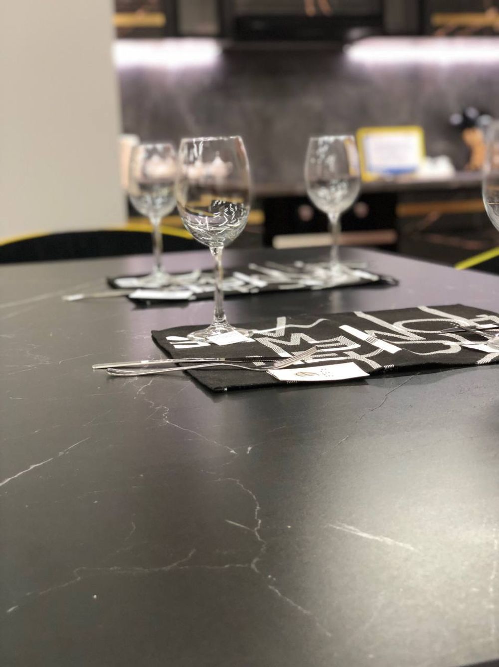 Стол "Орфей", (Черный Мрамор/Черный)