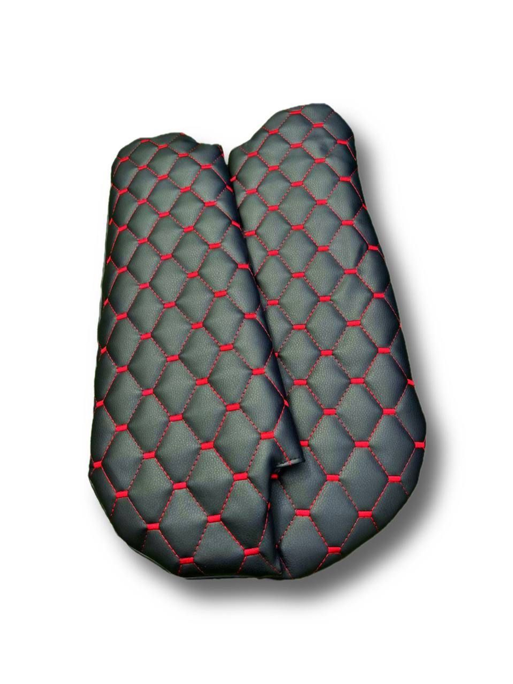 Чехлы на козырьки Волга 3110, 31105 (красная нить Рубин)