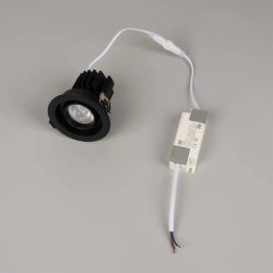 Светильник MS-VORTEX-BUILT-R90-12W Day4000 (BK-BK, 40 deg, 230V) (Arlight, IP20 Металл, 5 лет) 057951