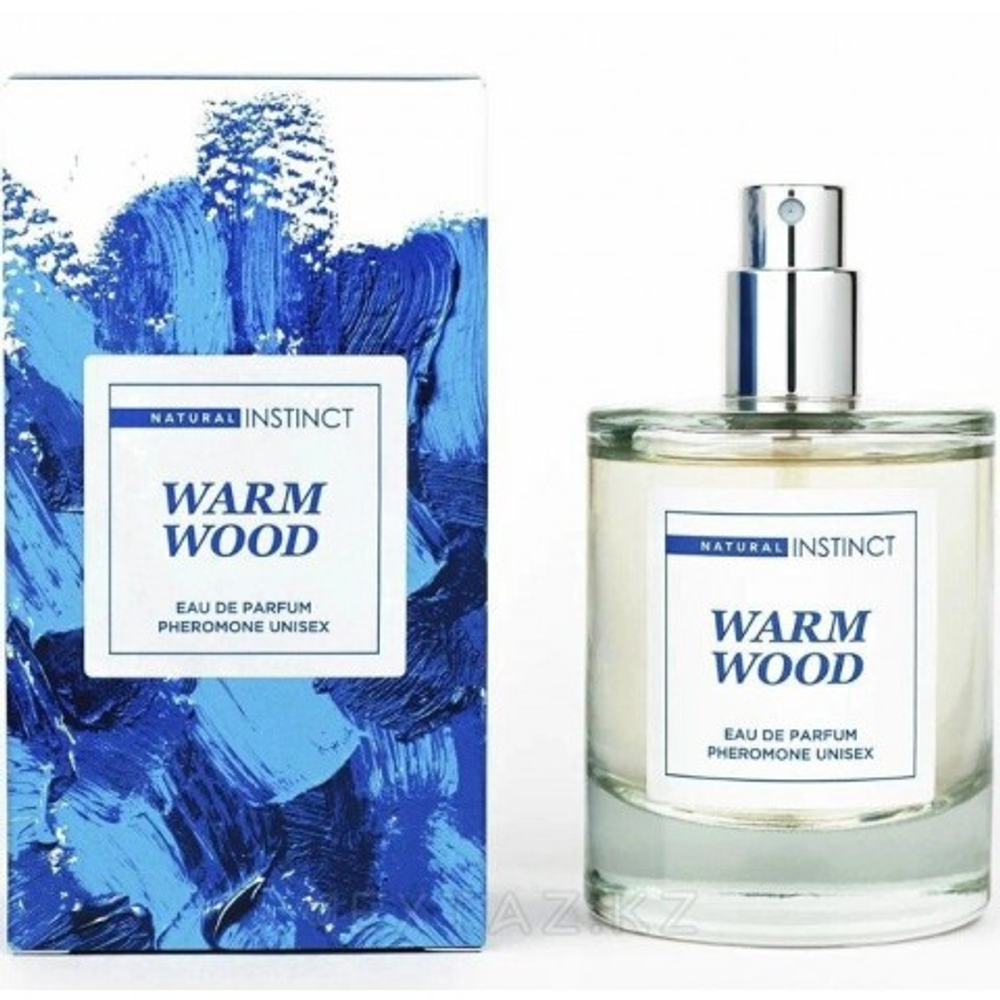 Парфюмерная вода с феромонами Natural Instinct Warm Wood, унисекс, 50 мл