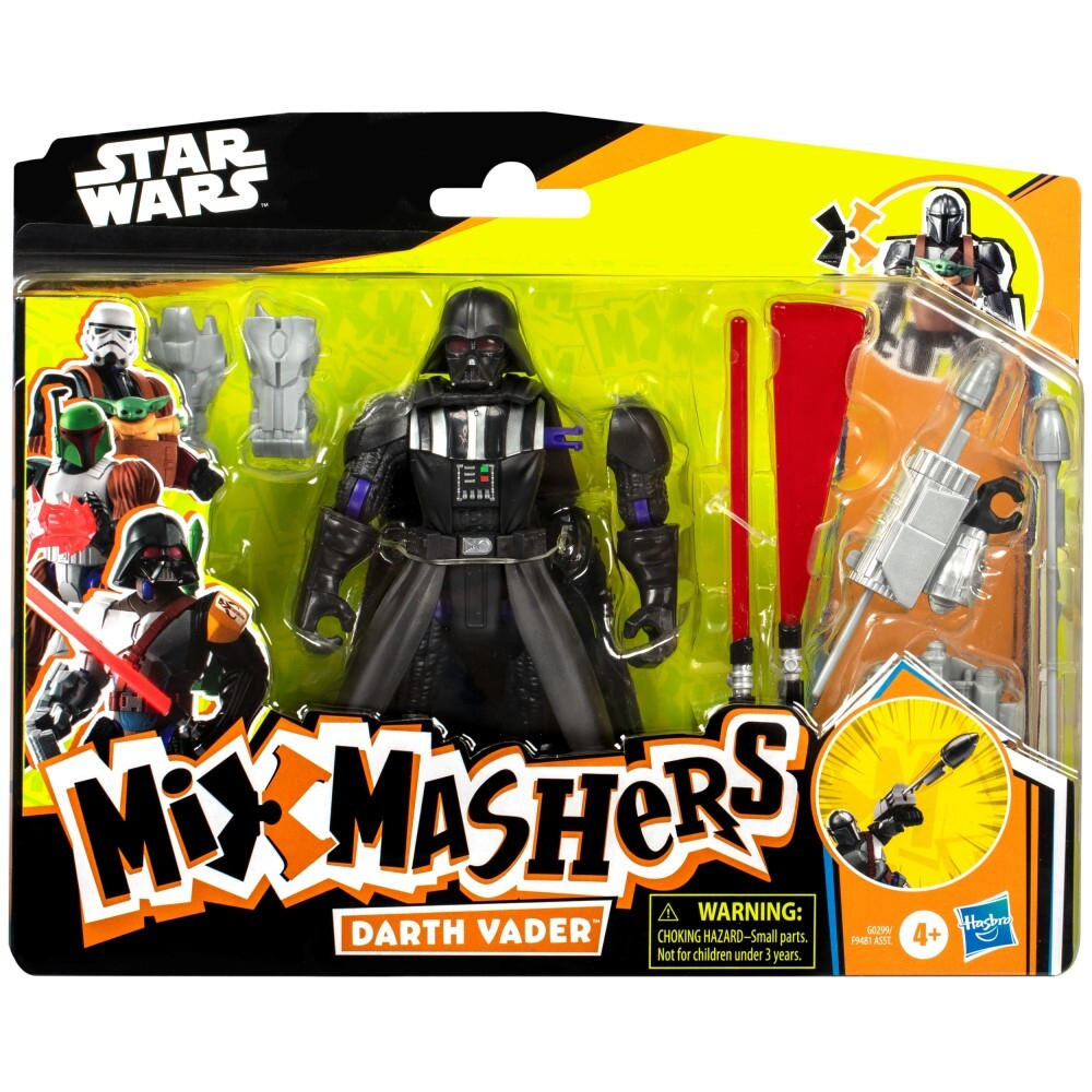 Hasbro Star Wars MixMashers - фигурка DARTH VADER 12 см + аксессуары G0299