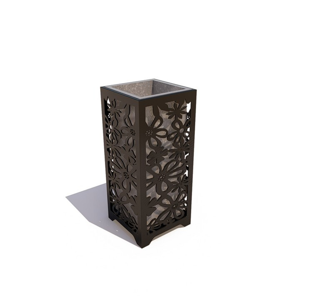 Урна стальная "Поляна"