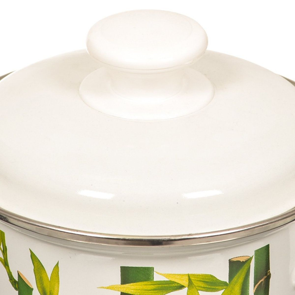 Кастрюля сталь, эмал, 1 л, с крыш, Керчь, 42304-072/6, в асс