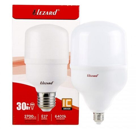 Lezard LED T светодиодная лампа T100 30W 6400K E27 (464 T100 2730)