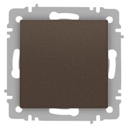 Кнопка Intro Accent 6-109-08 10А-250В IP20 СУ AL/CU бронза