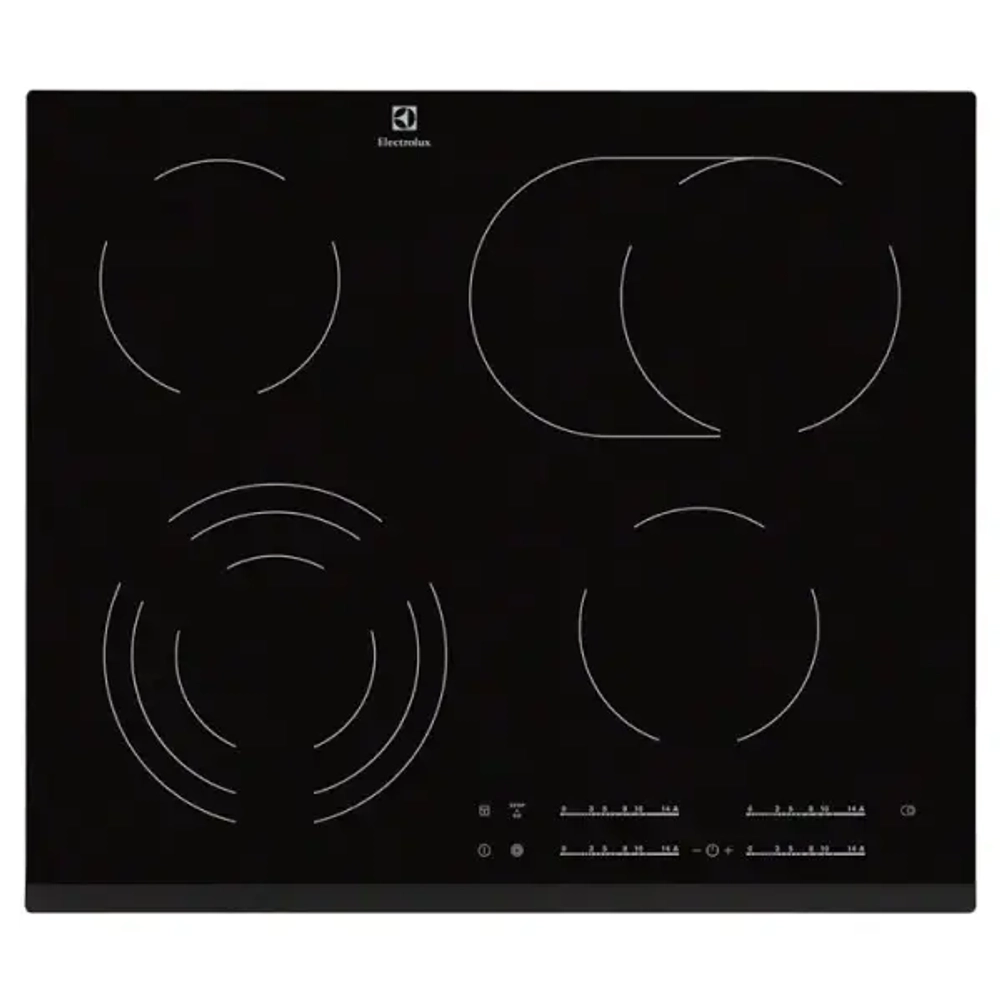 Варочная поверхность Electrolux EHF6547FXK черный
