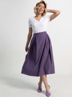 Юбка миди Мариэтта (фиолетовая) Ю14389-16М LT Collection