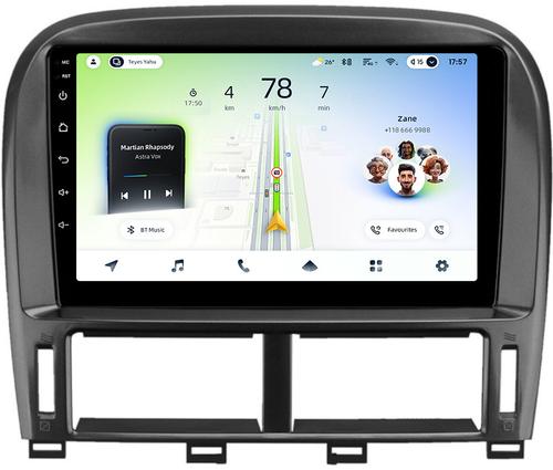 Магнитола для Lexus LS430 XF30, Toyota Celsior 2000-2006 (ШГУ цветной) - Teyes CC4L монитор 9" IPS, Android 14, Быстрая, Snapdragon 662, CarPlay, 4G SIM-слот