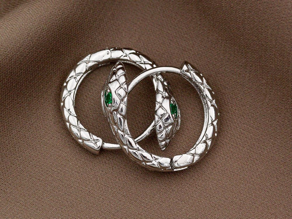 Серьги Snake