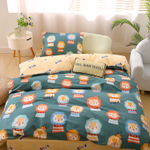 Комплект постельного белья на резинке Сатин Люкс KIDS 100% хлопок CDKR046