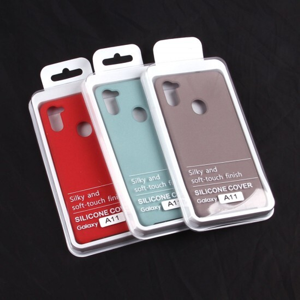 Панель Soft Touch для Samsung Galaxy A11, 007002 Черный