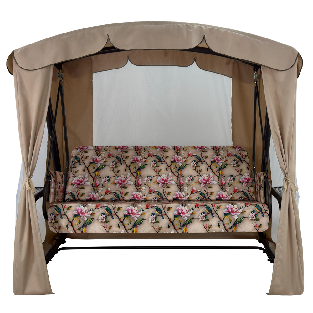 Садовые качели Райский Сад беж