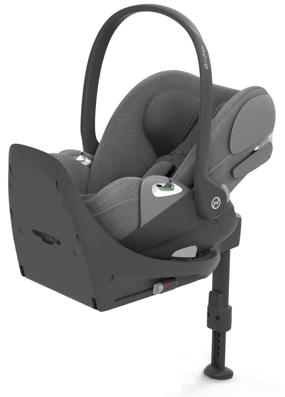 Коляска Cybex Priam IV Matt Black complete Cloud T Mirage Grey Plus Base T 4 в 1 Sepia Black