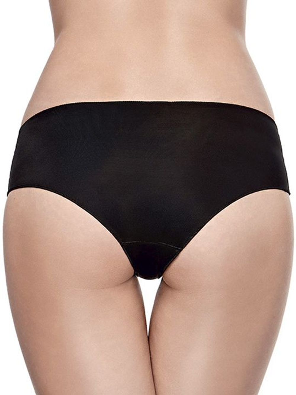 Удобные женские мягкие трусики-шорты (Размер: 4 размер) (Цвет: телесный)